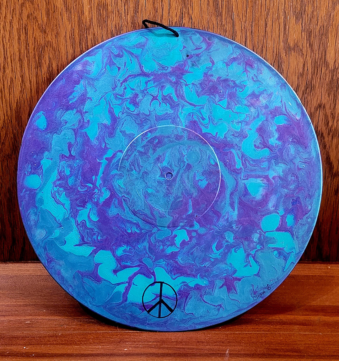 painted record #3