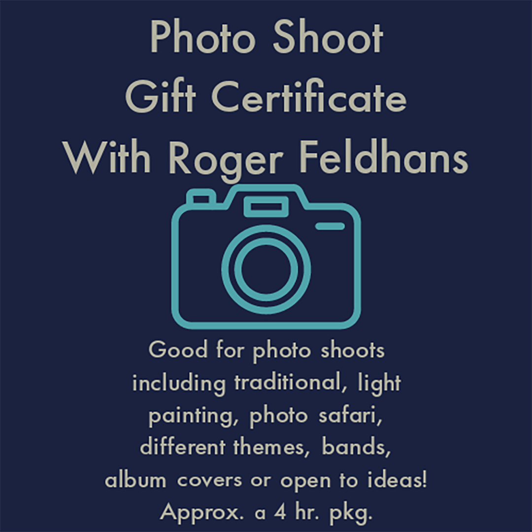 Photo Shoot with Roger Feldhans