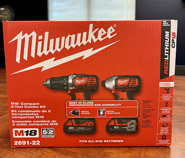 Milwaukee Drill kit