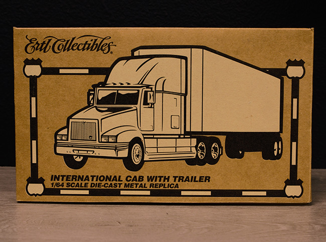 Collectible International Semi with Trailer