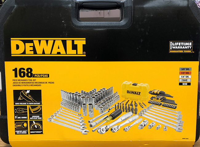 Dewalt Mechanics tool set